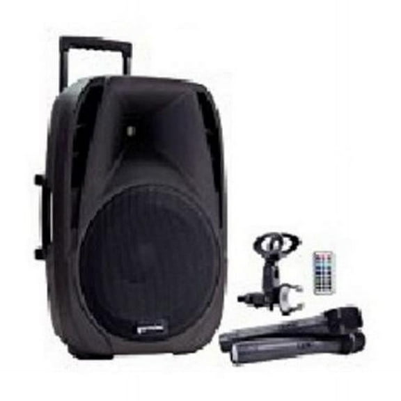 Innovative Concepts  Pro DJ Audio 15 in. Battery Powered Speaker