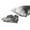 Noir, variante sur Swift Home Ensemble Cadeau Satiné 6 Pièces avec Taies d’Oreiller, Masque pour les Yeux et Chouchous, Noir
