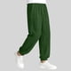 thumbnail image 4 of Niños pantalones niñas Color sólido suelto de ajuste casual deportivo cónico con bolsillos laterales cintura Niños niñas vestido pantalones, 4 of 9