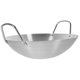 thumbnail image 5 of unbranded Wok De Acero Inoxidable Con Doble Asa Para Cocina Hogar Color Plateado Resistente Y No Pegajoso, 5 of 8