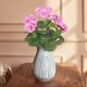 thumbnail image 4 of Flores artificiales, flores falsas, geranio simulado, flor falsa, ramo decorativo de manzano silvestre, balcón artificial, patio, decoración de flores artificiales para exteriores, artesanía decorativ, 4 of 6