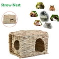thumbnail image 1 of Fiudx Nido para Colibríes, Pajarera Tejida a Mano, de Césped Natural, Transpirable y Resistente a La Deformación, Ideal para Decoración de Jardín Exterior, Almacenamiento para Oficina Interior, Diseñ, 1 of 7