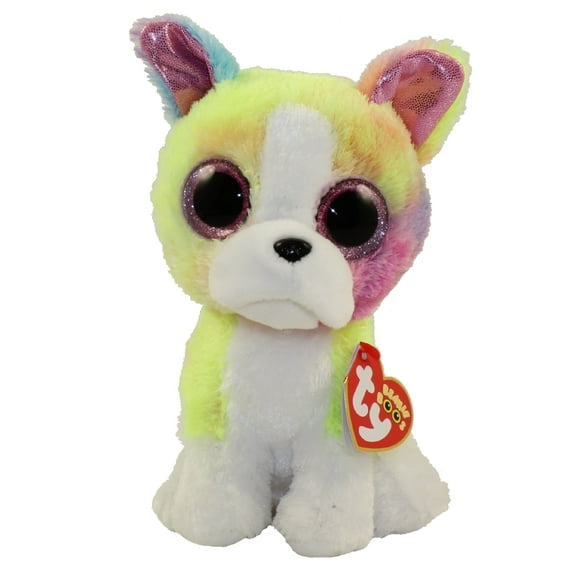Ty Beanie Boos - Isla the Bulldog   – Glitter Eyes  – Claire's Exclusive - Stuffed Animal