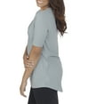 thumbnail image 4 of Fruit of the Loom Women's Athleisure Essentials Elbow Length V-Neck T-Shirt, 4 of 7