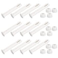 thumbnail image 1 of CIMAXIC 12Pcs Pool Connector Pin Plastic Connecting Swimming Pool Accessories with White (2.36 Inch),2.36"X0.35"X0.35", 1 of 4