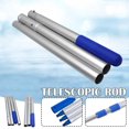 thumbnail image 3 of Yazoeia Aluminum Telescopic Swimming Pool Pole,Adjustable 3/4Piece Expandable Step-Up Length Telescopic Swimming Pool,for Leaf Skimmer Mesh Rake Net Grip Handle for Spa Pond Swimming CJC912-94438, 3 of 9