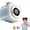 69#blue, variant on LED Display Handheld Fan Rechargeable 3 Speed USB Mini Cooling Fan, Digital Battery Display Strong Wind Quiet Operation Portable, For Travel Office Home Outdoor Commuting Use
