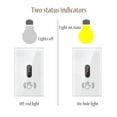 thumbnail image 2 of Interruptor de luz inteligente de pared infrarroja de EE. UU. para IR Sensor No necesita panel de pantalla de vidrio táctil, 2 of 5