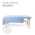 thumbnail image 3 of Juego de Sábanas Spa La Nueva Perla Azul Cielo Microfibra, 3 of 8