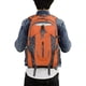 thumbnail image 5 of Mochilas impermeables 36-55L gran capacidad deportes al aire libre mochilas escalada mochilero portátil trekking bolsas de pesca naranja Scienceny  OD003528-04, 5 of 7