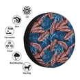 thumbnail image 4 of Goofa Tropical Leaves Pattern Universal Tire Cover for Jeep, SUV, Truck, and Trailer – Waterproof, UV-Resistant,Easy to Install, Fits 14"-17" Tires-16 inch, 4 of 6
