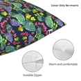 thumbnail image 3 of Pofeuu Watercolor Cactuses Print Double-sided plush pillowcase Square Throw Pillow Covers Pillows Cover for Living Room Bedroom Sofa Couch Cushion Cover（No pillow core）-12"x12", 3 of 7