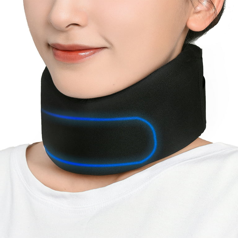 Neck Pain Relief Device-Neck Support Cervical Collar & Soft Neck Brace for  Sleeping-M