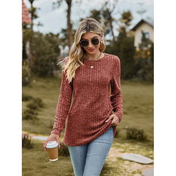 Women's Elegant High Neck Puff Long Sleeve Shirts Casual