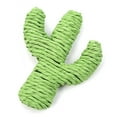 thumbnail image 2 of Flmtop Chat Chaton Cactus Forme Mignon Doux Molaire Grincement Griffe Jeu Interactif Jouet Vert, 2 of 9