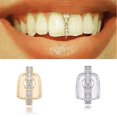 thumbnail image 4 of Divertido regalo de joyería, nuevo Hip Hop, parrillas de cristal doradas, boca Dental, gorros para dientes Punk, fiesta de Cosplay, 4 of 5