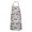 Fireman and Ladder, variant on Fireman and Ladder Blue Pattern Apron for Women with Pockets, Cotton Linen Waterproof Adjustable Apron for Kitchen Cooking Gardening BBQ Salon 33"x27"