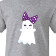 thumbnail image 4 of Inktastic Halloween, Ghost, Ribbon, Bow, Trick or Treat, Boo Youth T-Shirt, 4 of 5