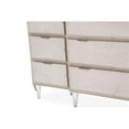 thumbnail image 3 of Michael Amini Camden Court Contemporary Wood Dresser in Ivory Pearl & Taupe, 3 of 3