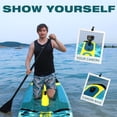 thumbnail image 4 of GenreenHub Inflatable Stand Up Paddle Board 11'6" for Adults, Wide Stable SUP Board with Accessories, Family Fishing Touring, 4 of 7