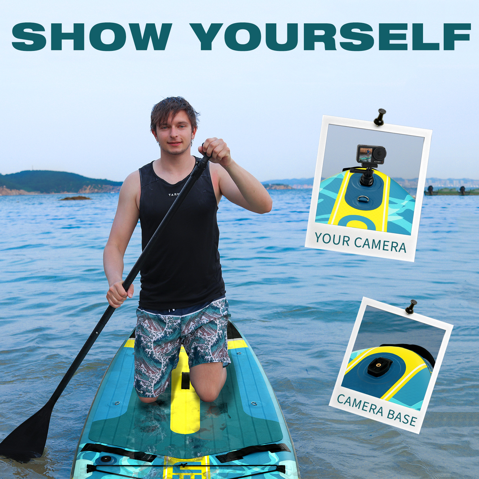 GenreenHub 11.5-Foot Inflatable Stand Up Paddle Board photo 4