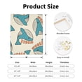 thumbnail image 2 of Sikiie Cute colorful whale Print Canvas Decorative Hanging Painting, Anti-shrinkage Hanging Frame, Suitable for Home, Office Wall Decorations, 2 of 6