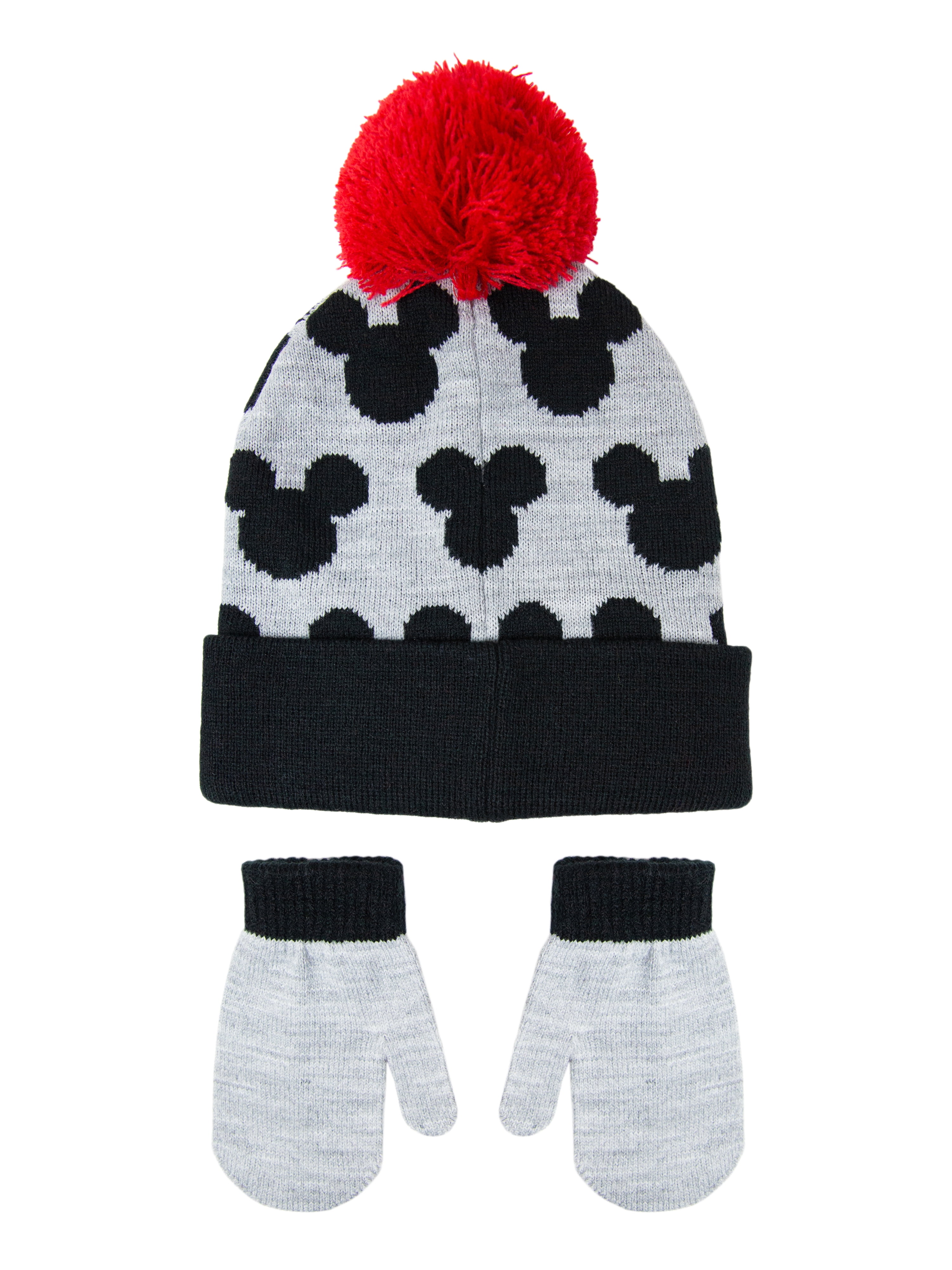 Mickey Mouse Toddler Boys Hat & Mitten Set Walmart Inventory Checker