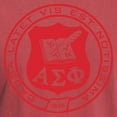 thumbnail image 3 of CafePress - Alpha Sigma Phi Red Seal T Shirt - Mens Comfort Colors Shirt, 3 of 5