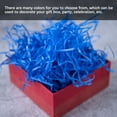 thumbnail image 4 of pitrice Crinkle Paper Raffia Shreds Colorful Boxes Filling Material DIY Packaging Confetti Wedding Party Greeting Tissue Accessories Blue, 4 of 6