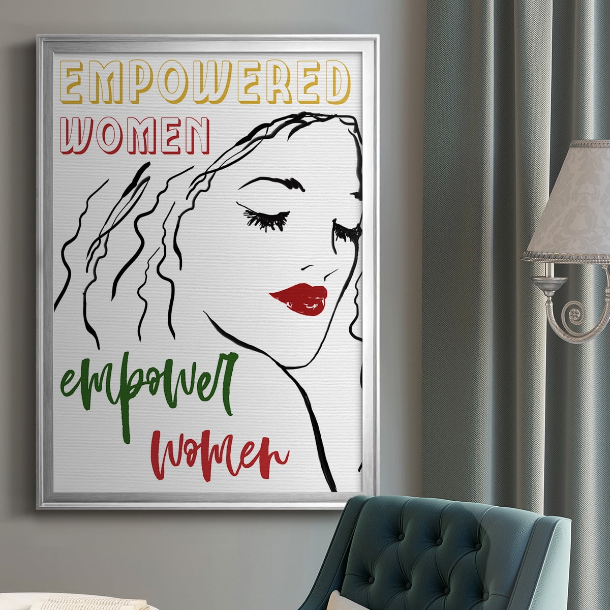 Empowered Women Premium Classic Framed Print - Ready to Hang
