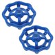 thumbnail image 1 of 2 piezas de repuesto XCF para válvula de compuerta manija de rueda de metal, 1 of 2