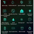 thumbnail image 6 of Men's Digital Watch Waterproof Pedometer Watches Sport Watch Step Counter Calorie Military Watch with Stopwatch Alarm LED Backlight Countdown, 6 of 7