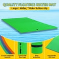 thumbnail image 4 of Akaber 18 X 6Ft Lily Pad Floating Mat, 3-Layer Tear-Resistant Xpe Foam Floating Island for 7-9 Adults, 4 of 8