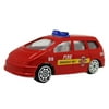 Die-Cast Fire Emergency Unit Red Colored Fire Van Model Vehicle Toy