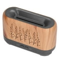 thumbnail image 1 of Essential Oil Diffuser, Flame Light Low Noise 35db Automatic Power Off Wood Grain Humidifier  For Home For Office Desktop, 1 of 8