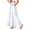 Light Blue, variant on Women's Polka Dot Line Print Elegant Satin A-line Slimming Midi Skirt Black L