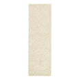 thumbnail image 3 of Unique Loom Solid Shag Collection Area Rug (2' 1" x 6' 5" Runner Pure Ivory), 3 of 7