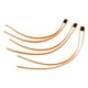thumbnail image 4 of 3 Piezas de Brida de Cable de Nylon con Cremallera de Alambre autoblocante con Anillo de tracción para Deportes al Aire Libre Equipo CS sujeción Naranja YUNYI BRAND  Deportes, 4 of 8