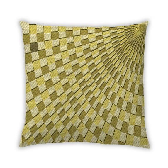 Ahgly Company Indoor Square Contemporary Throw Pillow, 18 inch by 18 inch