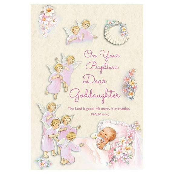 On Your Baptism, Dear Goddaughter Card