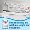 thumbnail image 4 of Air Conditioner Foaming Cleaner, 60ml No Washing Air Conditioner Foaming Coil Cleaner Spray, All-purpose Household Bubble Cleaner, Multi-Purpose Removal of Peculiar Smell Home Office Cleaner (1PCS), 4 of 8