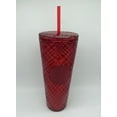 thumbnail image 2 of Starbucks Holiday Christmas 2021 Red Bling Studded Cold Tumbler 24oz New, 2 of 2