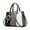 Light Grey, variant on Women's Fashion Crossbody Bags Handbag Color-Blocked Leather Shoulder Purse Work Office Top-Handle Tote Satchels