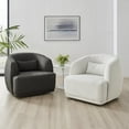 thumbnail image 3 of New Pacific Direct Steward Boucle Swivel Accent Chair, 3 of 10