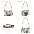 thumbnail image 2 of Elephant Head FlowersWomen Small Shoulder Bag Crossbody Tote Hobo Bags Purse Clutch Handbags with Chain Strap for Women, 2 of 7