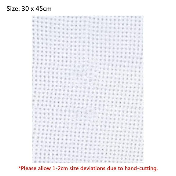 11CT Aida Cloth Cotton Embroidery Cross Stitch Fabric DIY Handcraft Cloth
