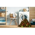 thumbnail image 2 of Ahgly Company Machine Washable Indoor Rectangle Transitional Oak Brown Area Rugs, 6' x 9', 2 of 7