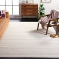 thumbnail image 2 of SAFAVIEH Natura Hester Striped Wool Area Rug, Ivory, 8' x 10', 2 of 9