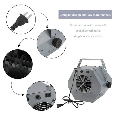 2017 New 16 Wand Wedding Christmas Party Automatic Blowing Bubble Machine Maker