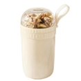 thumbnail image 1 of Vaso de Desayuno Portátil A Prueba de Fugas de 520 Ml con Cuchara para Yogur, Ensalada y Cereales., 1 of 1